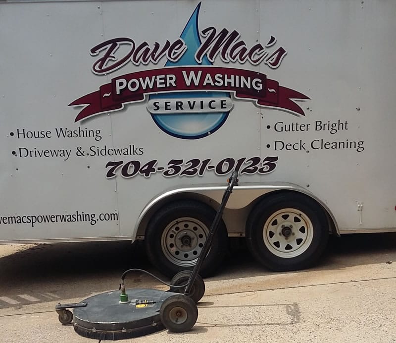 Dave Mac's Power Washing Service In Charlotte, North Carolina.